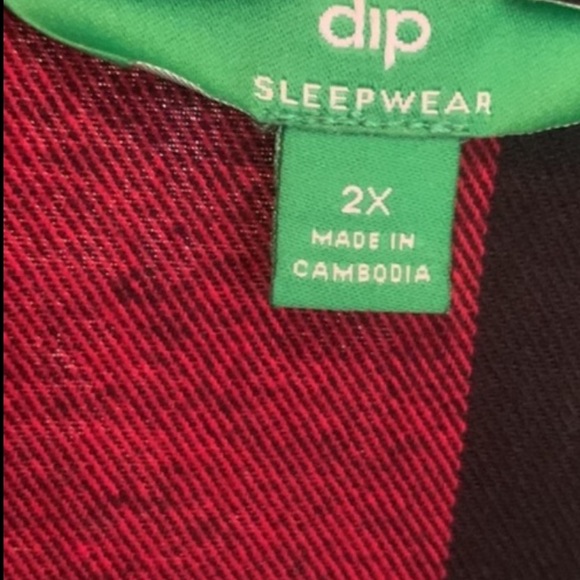 NEW 100% Cotton flannel pajamas 2-pc pants & button top womens plus sz 2X - Picture 4 of 6